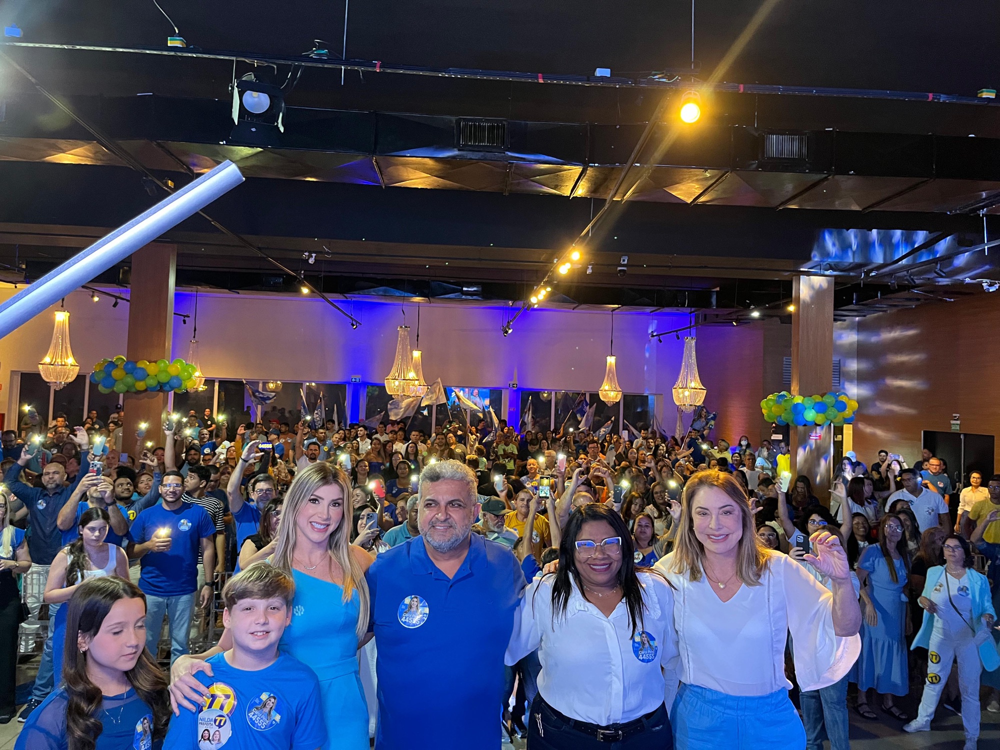 CAROL PIRES LANÇA CANDIDATURA À REELEIÇÃO COM GRANDE EVENTO EM NOVA PARNAMIRIM