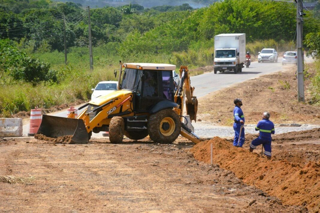 Parnamirim implementa novo desvio para segunda fase das obras de duplicação da RN-313